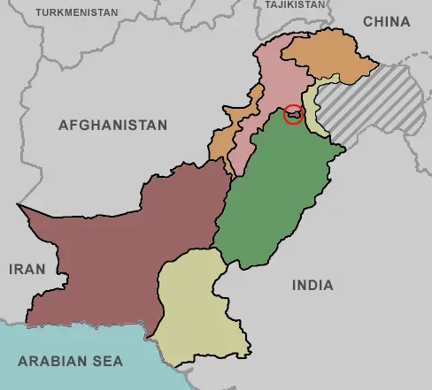 How Many Countries Share Borders with Pakistan