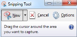 use snipping tool in windows 11 to takes screenshot of any part of the the screen