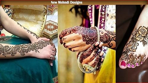 Simple Mehndi Design for Bride